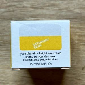 Saturday skin vitamin c bright eye cream